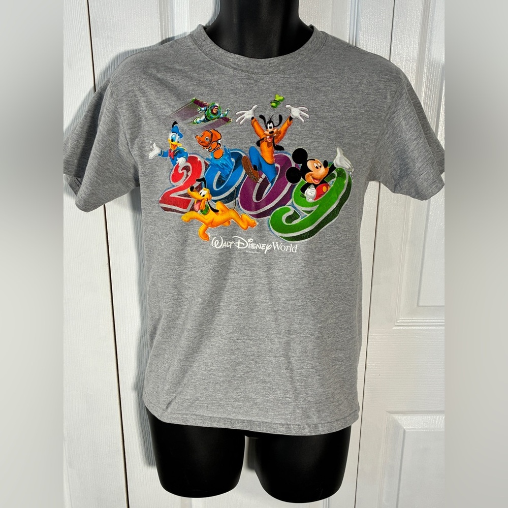 Walt Disney World Disneyland Resort 2009 Character Graphic T Shirt